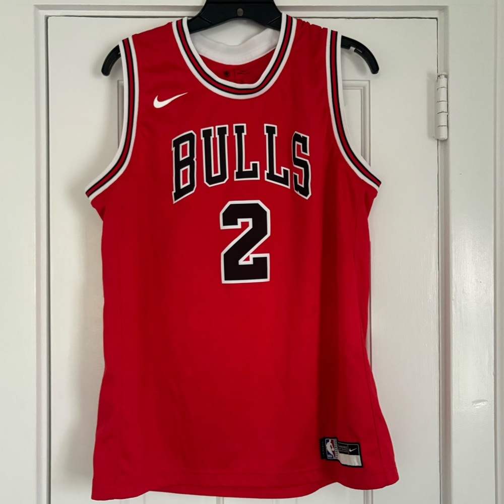 Chicago Bulls Dri-Fit Basketball Jersey (Parker, #2), Sz XL